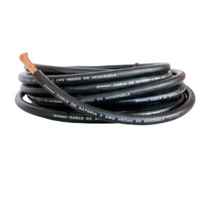 Cable Batería N°2 Negro Cablesca